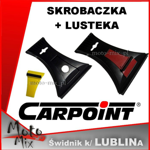 Skrobaczka do szyb + lusterek 2 kolory Skrobaczka do szyb + lusterek 2 kolory