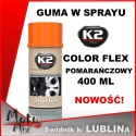 COLOR FLEX Guma w sprayu K2 POMARAŃCZOWY 400 ML