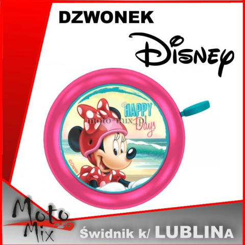 Dzwonek rowerowy MYSZKA MINNIE Disney Dzwonek rowerowy MYSZKA MINNIE Disney