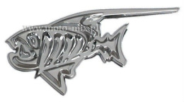 Emblemat 3D Deco LAMPA - Piranha - Ryba