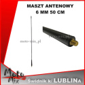 Maszt antenowy - bat - 50 cm 6 mm