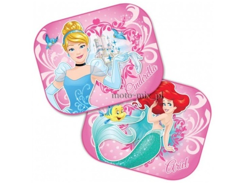 Zasłonki samochodowe kSIĘŻNICZKI Disney 2 wzory w komplecie Zasłonki samochodowe kSIĘŻNICZKI Disney 2 wzory w komplecie