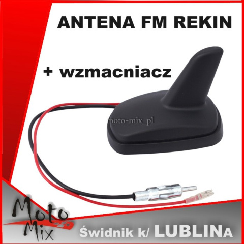 Antena samochodowa REKIN 12V AM-FM wzmacniacz Antena samochodowa REKIN 12V AM-FM wzmacniacz