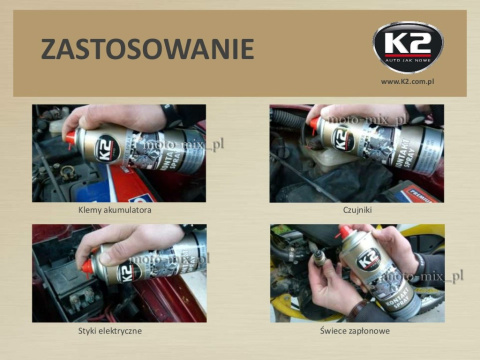 Preparat do styków elektrycznych K2 Contakt Spray Preparat do styków elektrycznych K2 Contakt Spray