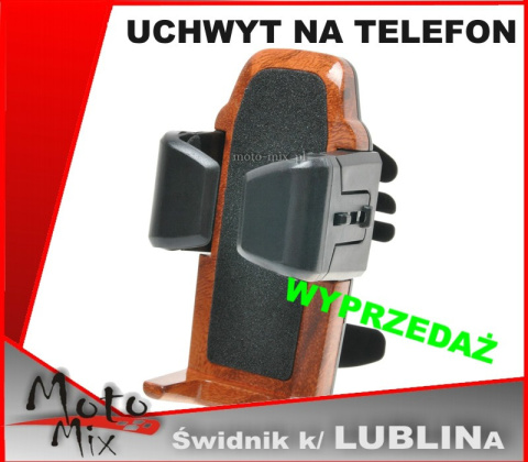 Uchwyt na telefon DREWNO iphone smartfon Uchwyt na telefon DREWNO iphone smartfon