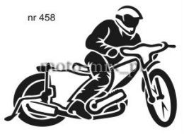Naklejka MOTOR, motocykl - speedway