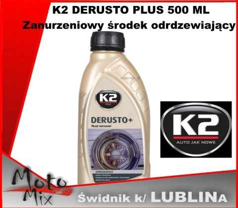 Odrdzewiacz K2 DERUSTO 500 ML Odrdzewiacz K2 DERUSTO 500 ML