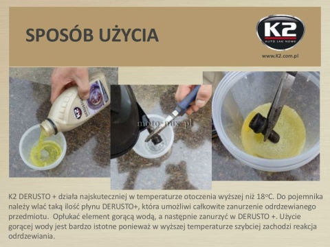 Odrdzewiacz K2 DERUSTO 500 ML Odrdzewiacz K2 DERUSTO 500 ML