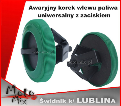 Korek Awaryjny korek wlewu paliwa Uniwersalny z zaciskiem Korek Awaryjny korek wlewu paliwa Uniwersalny z zaciskiem