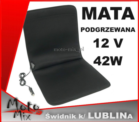 MATA PODGRZEWANA 12V 42W "LISA" MATA PODGRZEWANA 12V 42W "LISA"