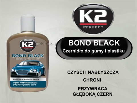 Preparat CZERNIDŁO GUMY I PLASTIKU Bono black Preparat CZERNIDŁO GUMY I PLASTIKU Bono black