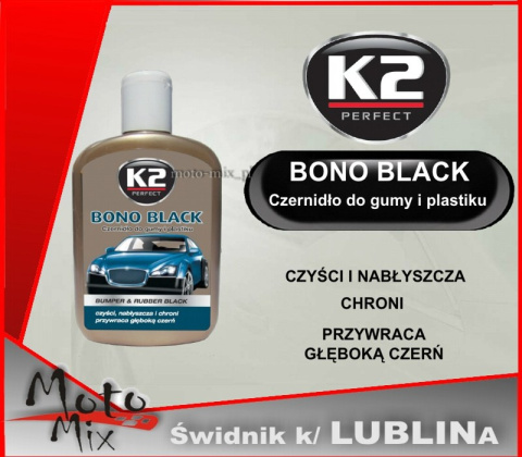 Preparat CZERNIDŁO GUMY I PLASTIKU Bono black Preparat CZERNIDŁO GUMY I PLASTIKU Bono black