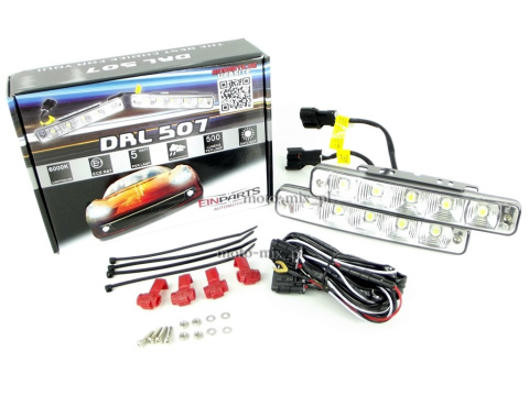 Światła do jazdy dziennej LED 12V DRL 507 Światła do jazdy dziennej LED 12V DRL 507