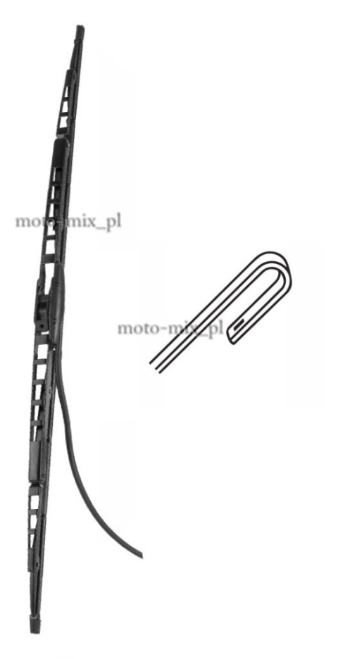 Wycieraczka Visee SV-NS + SPRYSKIWACZ 26" 650 mm Wycieraczka Visee SV-NS + SPRYSKIWACZ 26" 650 mm