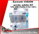 Zestaw żarówek H7 VISION arctic white +90% 2 szt