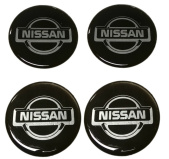 Naklejki na kołpaki NISSAN 55 mm silikonowe