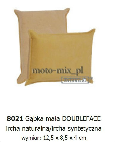 Gąbka obszyta dwustronnie DOUBLEFACE Gąbka obszyta dwustronnie DOUBLEFACE