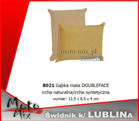 Gąbka obszyta dwustronnie DOUBLEFACE Gąbka obszyta dwustronnie DOUBLEFACE