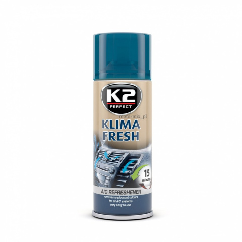 Preparat klimatyzacji K2 KLIMA FRESH 150 ML FLOWER Preparat klimatyzacji K2 KLIMA FRESH 150 ML FLOWER