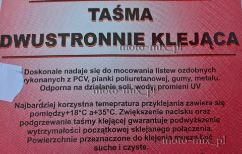 Taśma dwustronna FALEP 19 mm 5m Taśma dwustronna FALEP 19 mm 5m