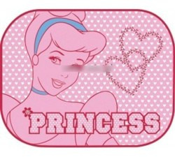 Zasłonki na boczne szyby - Księżniczki PRINCE serce