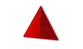 Odblask - trójkąt z białą ramką