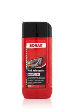 Wosk koloryzujący Sonax 250ml - czerwony