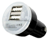 Ładowarka USB 1000 mA do gniazda zapalniczki 12/24V