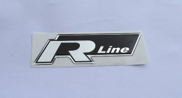 Naklejka silikonowa R LINE