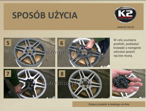 COLOR FLEX Guma w sprayu K2 CZERWONA 400 ML COLOR FLEX Guma w sprayu K2 CZERWONA 400 ML
