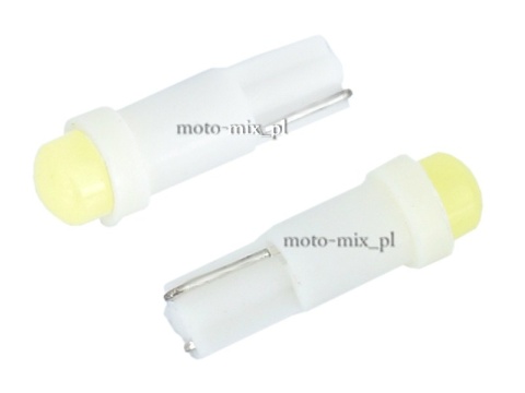 Diody SMD 1.2W BIAŁE 2 szt. T5 12V 0.3W Diody SMD 1.2W BIAŁE 2 szt. T5 12V 0.3W