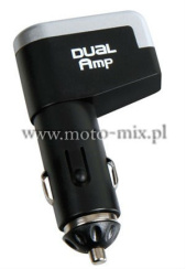Ładowarka samochodowa USB DUAL-Amp 12-24v