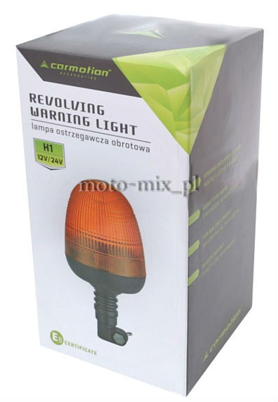Lampa ostrzegawcza obrotowa H1 KOGUT 12v/24v Lampa ostrzegawcza obrotowa H1 KOGUT 12v/24v