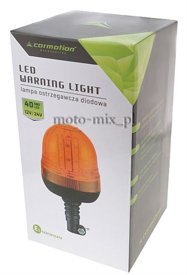 Lampa ostrzegawcza diodowa 40 SMD KOGUT LED 12v/24v Lampa ostrzegawcza diodowa 40 SMD KOGUT LED 12v/24v