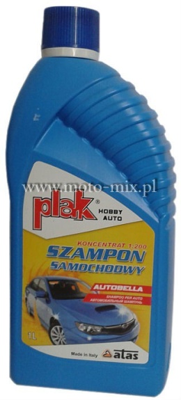 Szampon AUTOBELLA PLAK 1l - koncentrat 1:200