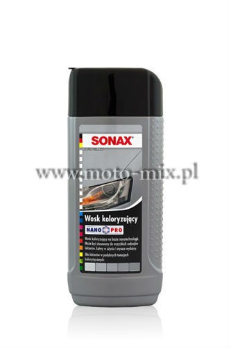 Wosk koloryzujący Sonax 250ml - szary Wosk koloryzujący Sonax 250ml - szary