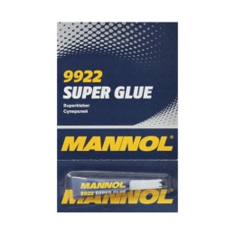 Klej błyskawiczny Mannol 9922 Super Glue uniwersalny 3g