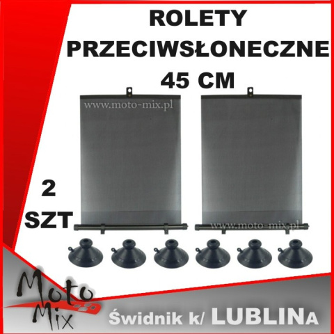 Roleta żaluzja przeciwsłoneczna 45 cm 2szt. Carcommerce Roleta żaluzja przeciwsłoneczna 45 cm 2szt. Carcommerce