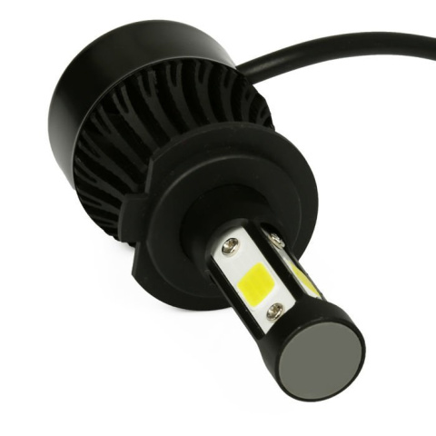 Zestaw żarówek LED H4 S4 COB 80W 16000 lm Zestaw żarówek LED H4 S4 COB 80W 16000 lm