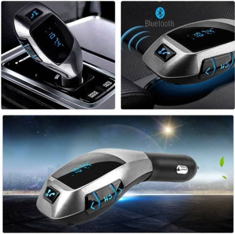 Bluetooth | Transmiter samochodowy FM z wyświetlaczem LED| Bluetooth | Ładowarka USB | Zestaw głośnomówiący Bluetooth | Transmiter samochodowy FM z wyświetlaczem LED| Bluetooth | Ładowarka USB | Zestaw głośnomówiący
