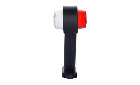 Lampa obrysowa biała + czerwona na wysięgniku prawa Lampa obrysowa biała + czerwona na wysięgniku prawa