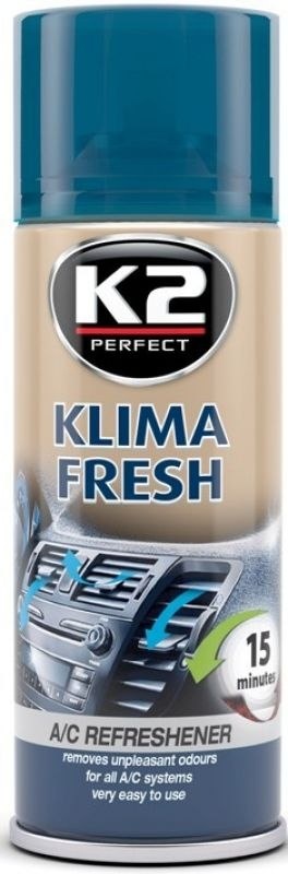 Preparat klimatyzacji K2 KLIMA FRESH 150 ML Lemon Preparat klimatyzacji K2 KLIMA FRESH 150 ML Lemon