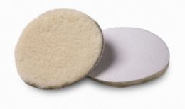 Pad polerski wełniany futro polerskie soft miękki na rzep 125 mm