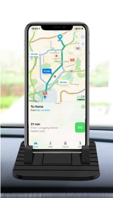 Uchwyt na telefon Silikonowy uchwyt samochodowy | podstawka biurowa do telefonu Uchwyt na telefon Silikonowy uchwyt samochodowy | podstawka biurowa do telefonu