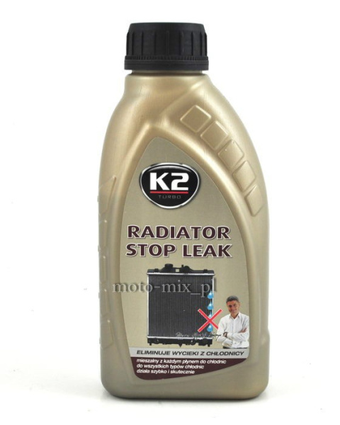 Uszczelniacz do chłodnicy K2 RADIATOR STOP LEAK 400 ML Uszczelniacz do chłodnicy K2 RADIATOR STOP LEAK 400 ML