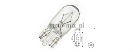 Żarówka T10 5W W5W 12V - becokołowa