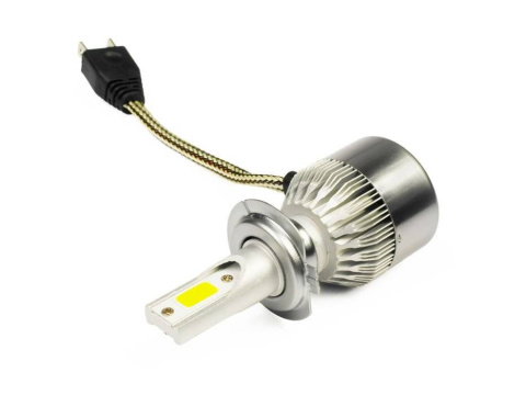Zestaw żarówek LED H7 C6 COB BridgeLUX™ 7600 lm Zestaw żarówek LED H7 C6 COB BridgeLUX™ 7600 lm