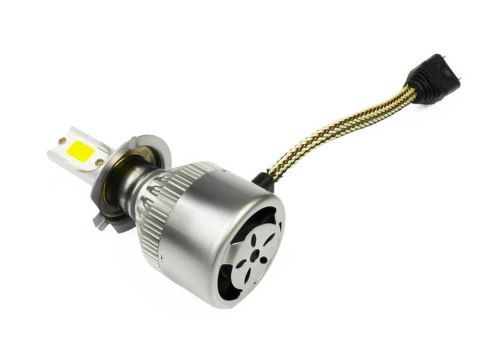 Zestaw żarówek LED H7 C6 COB BridgeLUX™ 7600 lm Zestaw żarówek LED H7 C6 COB BridgeLUX™ 7600 lm
