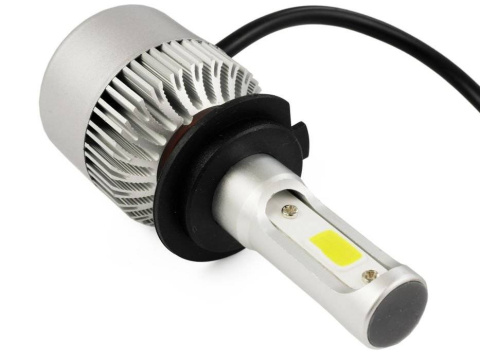 Zestaw żarówek LED H7 S2 COB 72W 16000 lm Zestaw żarówek LED H7 S2 COB 72W 16000 lm