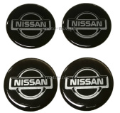 Naklejki na kołpaki NISSAN 60 mm silikonowe